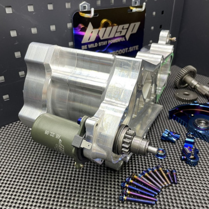 品揃え豊富で Dio 132cc with Dio50 Af27 Af18 case engine billet 160cc - その他