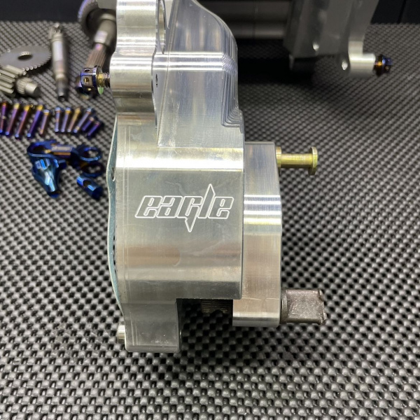 Dio 132cc - 160cc billet engine case "Eagle" Af18 Af27 Dio50 with electric starter cnc machined  - pictures 12 - rights to use T