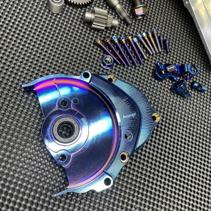 Dio 132cc - 160cc billet engine case "Eagle" Af18 Af27 Dio50 with electric starter cnc machined  - pictures 13 - rights to use T Dio 132cc - 160cc billet engine case "Eagle" Af18 Af27 Dio50 with electric starter cnc machined  - pictures 13 - rights to use T
