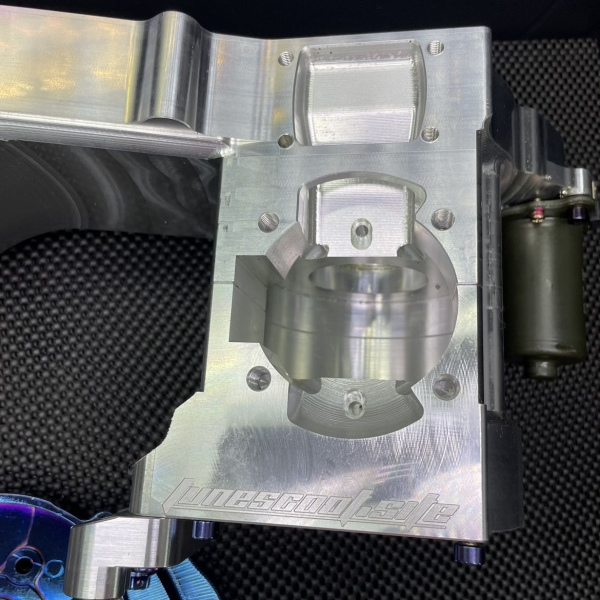 Engine case Dio50 180cc Af18 Af27 billet "Blitz" with electric starter cnc machined - pictures 13 - rights to use Tunescoot