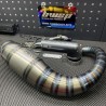 Dio50 exhaust pipe Rrgs 125cc "Snake" over rim muffler Jiso  - pictures 3 - rights to use Tunescoot