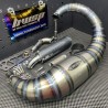 Dio50 exhaust pipe Rrgs 125cc "Snake" over rim muffler Jiso  - pictures 2 - rights to use Tunescoot