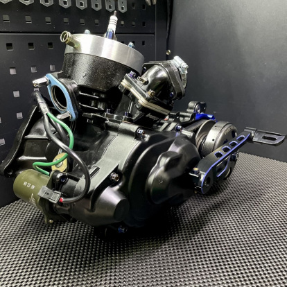 L/c engine 125cc "Emerald" with round cylinder kit 54mm crankshaft 53mm  - 3 L/c engine 125cc "Emerald" with round cylinder kit 54mm crankshaft 53mm  - 3