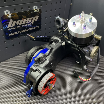 L/c engine 125cc "Emerald" with round cylinder kit 54mm crankshaft 53mm  - 7 L/c engine 125cc "Emerald" with round cylinder kit 54mm crankshaft 53mm  - 7