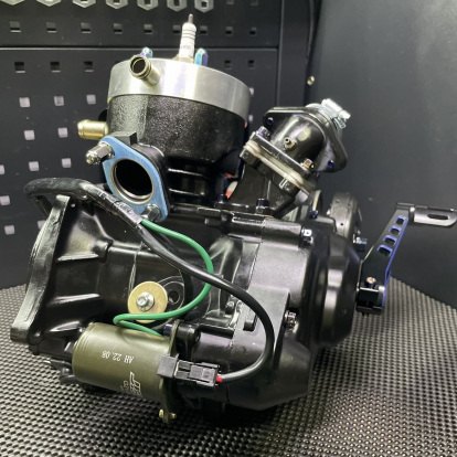 L/c engine 125cc "Emerald" with round cylinder kit 54mm crankshaft 53mm  - 4 L/c engine 125cc "Emerald" with round cylinder kit 54mm crankshaft 53mm  - 4