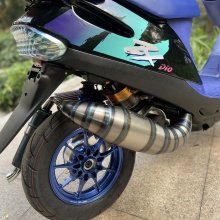 Scooter Dio Af27 180cc Cnc engine with electric starter mode "Breeze"  - pictures 9 - rights to use Tunescoot