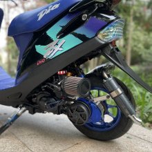 Scooter Dio Af27 180cc Cnc engine with electric starter mode "Breeze"  - pictures 8 - rights to use Tunescoot