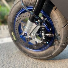 Scooter Dio Af27 180cc Cnc engine with electric starter mode "Breeze"  - pictures 12 - rights to use Tunescoot