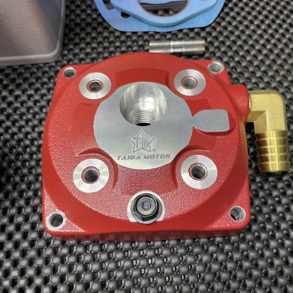 Dio50 130cc water cooling kit with 56mm ceramic cylinder and 53mm crankshaft  - 7