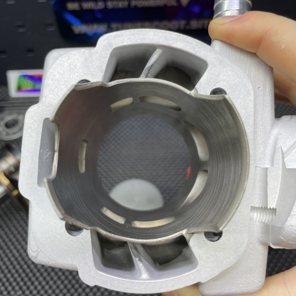 Dio50 130cc water cooling kit with 56mm ceramic cylinder and 53mm crankshaft  - 6