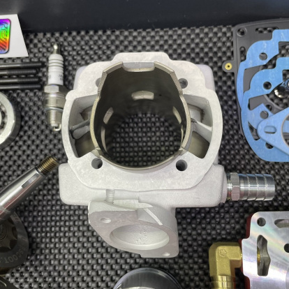 Big bore kit 125cc Dio50 water cooling with 54mm ceramic cylinder and 53mm crankshaft  - 5