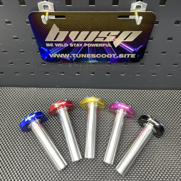 Fast response universal throttle for scooters Color Red