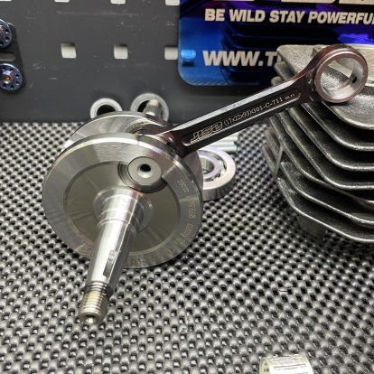 Big bore kit 125cc Dio50 Af18 Jiso air cooling cylinder 54mm forged crankshaft 53.4mm  - pictures 7 - rights to use Tunescoot Big bore kit 125cc Dio50 Af18 Jiso air cooling cylinder 54mm forged crankshaft 53.4mm  - pictures 7 - rights to use Tunescoot