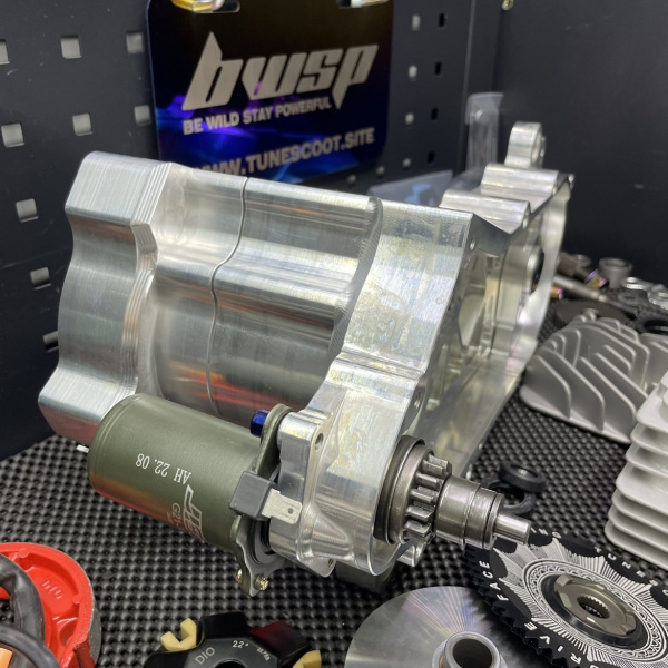 Engine kit 125cc Dio50 with electric starter billet crankcase cylinder 54mm and crankshaft 53mm  - 14