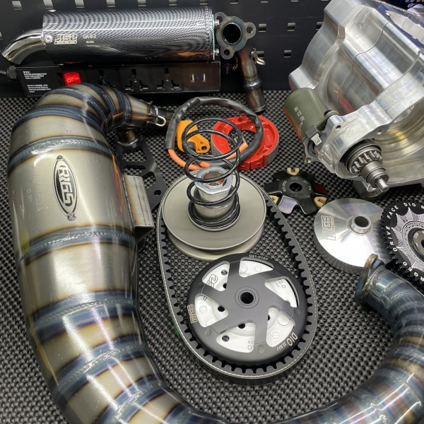 Engine kit 125cc Dio50 with electric starter billet crankcase cylinder 54mm and crankshaft 53mm  - 15