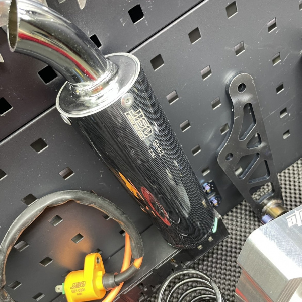 Engine kit 130cc Dio50 water cooling with cylinder 56mm crankshaft 53mm billet crankcase and electric starter  - 14