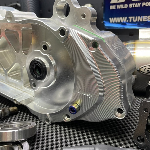 Engine kit 130cc Dio50 water cooling with cylinder 56mm crankshaft 53mm billet crankcase and electric starter  - 9