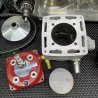 Engine kit 130cc Dio50 water cooling with cylinder 56mm crankshaft 53mm billet crankcase and electric starter  - pictures 7 - ri