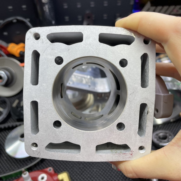 Engine kit 130cc Dio50 water cooling with cylinder 56mm crankshaft 53mm billet crankcase and electric starter  - 16