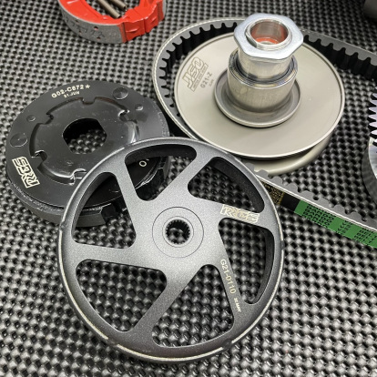 Engine kit 130cc a/c Dio50 with cylinder 56mm air cooling and crankshaft 53mm electric starter billet crankcase  - 5 Engine kit 130cc a/c Dio50 with cylinder 56mm air cooling and crankshaft 53mm electric starter billet crankcase  - 5