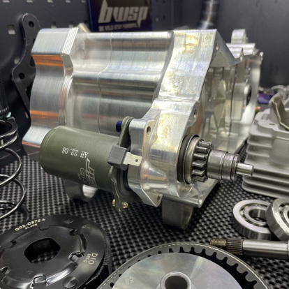 Engine kit 130cc a/c Dio50 with cylinder 56mm air cooling and crankshaft 53mm electric starter billet crankcase  - 16 Engine kit 130cc a/c Dio50 with cylinder 56mm air cooling and crankshaft 53mm electric starter billet crankcase  - 16