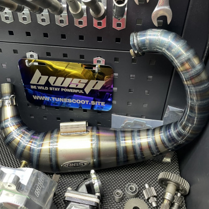 Engine kit 130cc a/c Dio50 with cylinder 56mm air cooling and crankshaft 53mm electric starter billet crankcase  - 3 Engine kit 130cc a/c Dio50 with cylinder 56mm air cooling and crankshaft 53mm electric starter billet crankcase  - 3