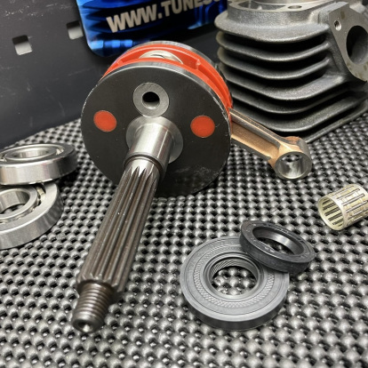 Big bore kit 110cc Jog90 air cooled cylinder 54mm crankshaft 45mm  - pictures 6 - rights to use Tunescoot Big bore kit 110cc Jog90 air cooled cylinder 54mm crankshaft 45mm  - pictures 6 - rights to use Tunescoot