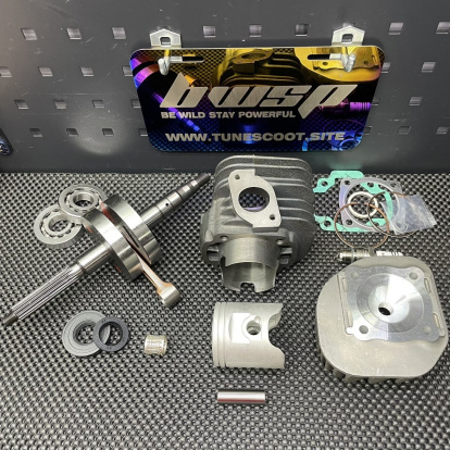Big bore kit 110cc Jog90 air cooled cylinder 54mm crankshaft 45mm  - pictures 2 - rights to use Tunescoot Big bore kit 110cc Jog90 air cooled cylinder 54mm crankshaft 45mm  - pictures 2 - rights to use Tunescoot