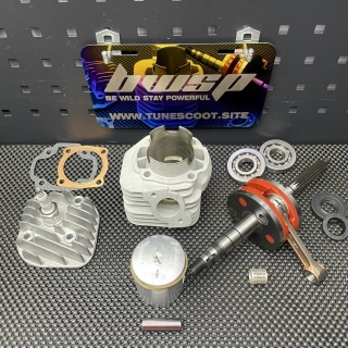 Jog90 big bore kit 110cc with 54mm ceramic cylinder and 45mm crankshaft - pictures 1 - rights to use Tunescoot