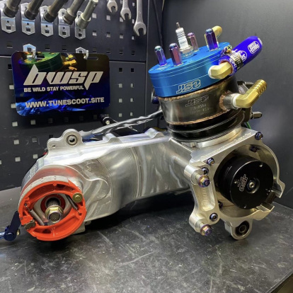 Dio 180cc engine kit water cooling "Lagoon" Bwsp blitz cnc series dio50 l/c  - 8 Dio 180cc engine kit water cooling "Lagoon" Bwsp blitz cnc series dio50 l/c  - 8