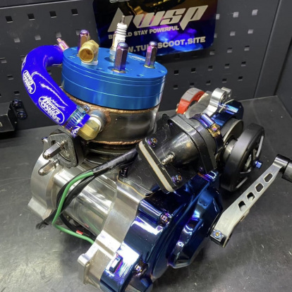 Dio 180cc engine kit water cooling "Lagoon" Bwsp blitz cnc series dio50 l/c  - 5 Dio 180cc engine kit water cooling "Lagoon" Bwsp blitz cnc series dio50 l/c  - 5