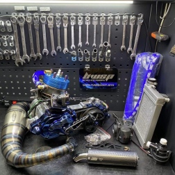 Dio 180cc engine kit water cooling "Lagoon" Bwsp blitz cnc series dio50 l/c - pictures 1 - rights to use Tunescoot