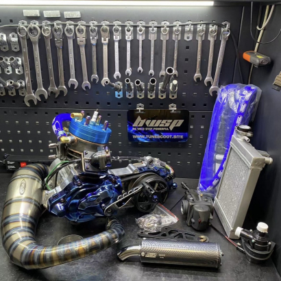 Dio 180cc engine kit water cooling "Lagoon" Bwsp blitz cnc series dio50 l/c - 1