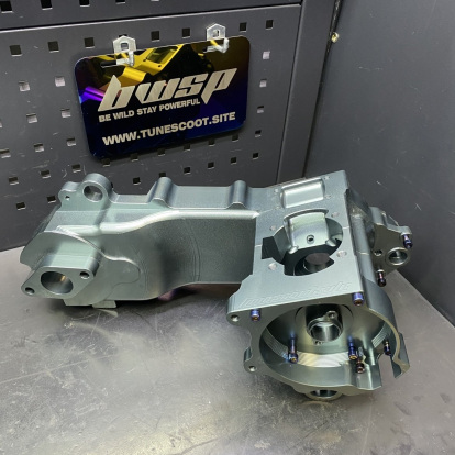 Dio 180cc engine case Bwsp gray color cnc crankcase dio50  - 4