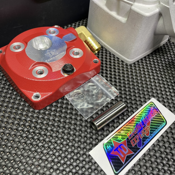 Ceramic cylinder kit 54mm Dio50 Taida water cooling - pictures 7 - rights to use Tunescoot