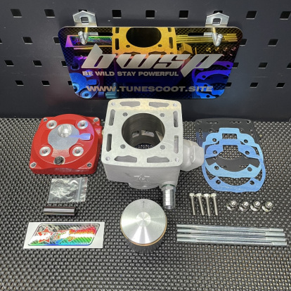 Ceramic cylinder kit 54mm Dio50 Taida water cooling - pictures 3 - rights to use Tunescoot Ceramic cylinder kit 54mm Dio50 Taida water cooling - pictures 3 - rights to use Tunescoot