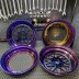 Ruckus Lego wheels "Skeleton" billet custom rims fatty wheel set  - 1