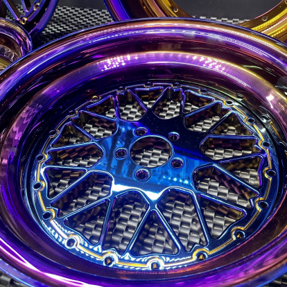 Ruckus Lego wheels "Skeleton" billet custom rims fatty wheel set  - 8