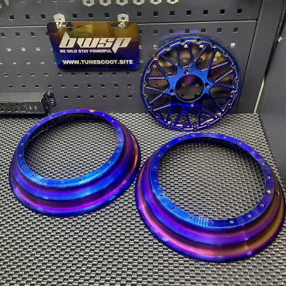 Ruckus Lego wheels "Skeleton" billet custom rims fatty wheel set  - 10