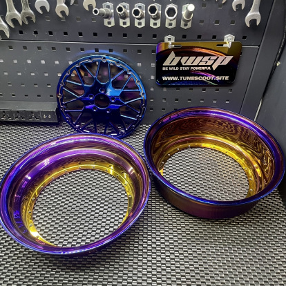 Ruckus Lego wheels "Skeleton" billet custom rims fatty wheel set  - 14