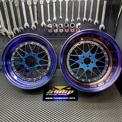 Ruckus Lego wheels "Skeleton" billet custom rims fatty wheel set  - 3