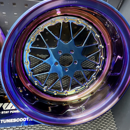 Ruckus Lego wheels "Skeleton" billet custom rims fatty wheel set  - 12