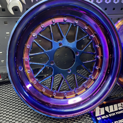 Ruckus Lego wheels "Skeleton" billet custom rims fatty wheel set  - 7