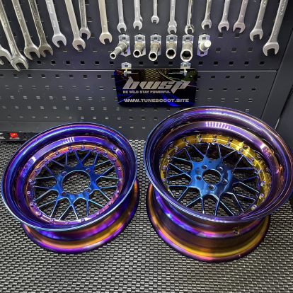 Ruckus Lego wheels "Skeleton" billet custom rims fatty wheel set  - 2