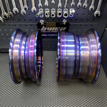 Ruckus Lego wheels "Skeleton" billet custom rims fatty wheel set  - 5