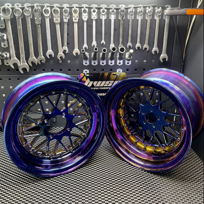 Ruckus Lego wheels "Skeleton" billet custom rims fatty wheel set  - 4