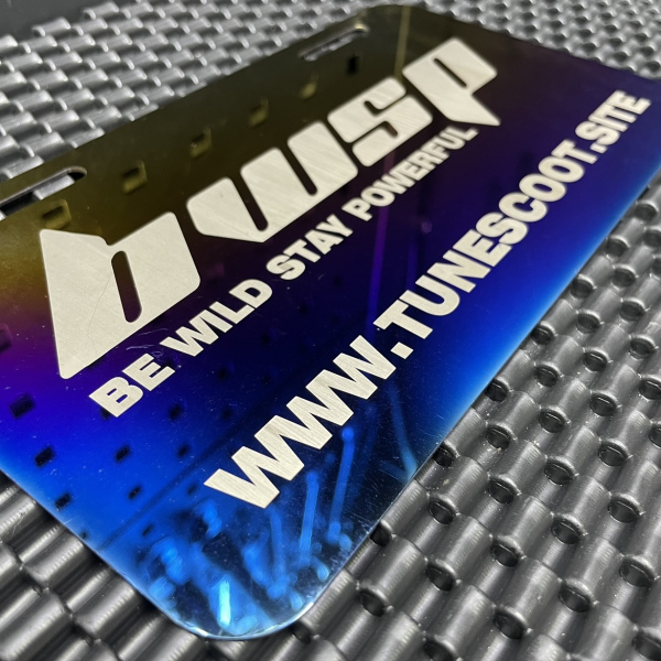 Drive plate with BWSP brand logo  - 2