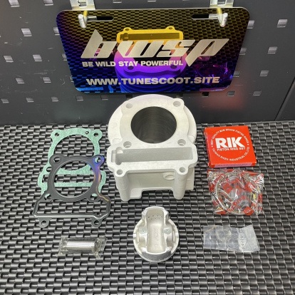 Ceramic cylinder kit 59mm for Bws125 Zuma125 Cygnus125  - pictures 2 - rights to use Tunescoot