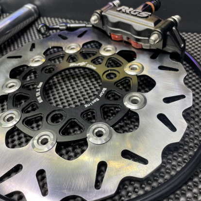 Dio50 disk brake set 220mm with 340mm front forks  - 8