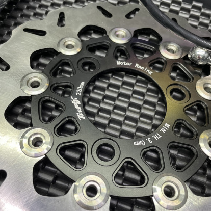 Disk brake kit for Dio50 220mm size  - pictures 6 - rights to use Tunescoot